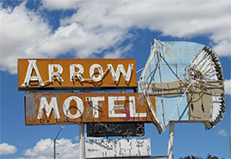 Arrow Motel sign, n.d.